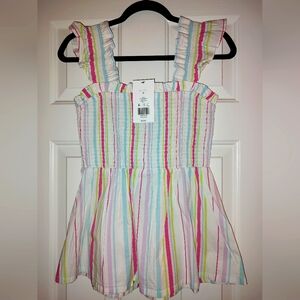 New Crown & Ivy Small Flutter Sleeve Top